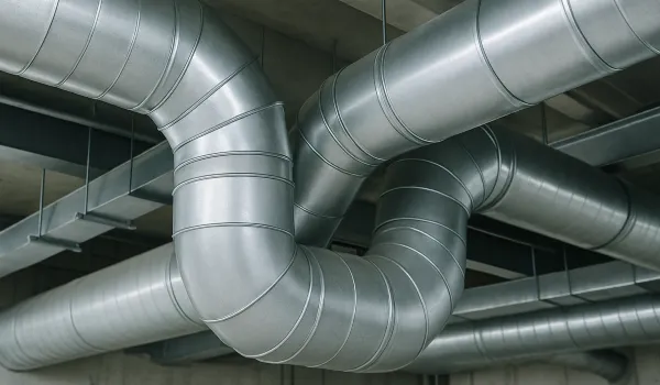 Metal air ducts from Cristal Air Conditioning Repair in West Lake Hills, TX - HVAC Duct Cleaning