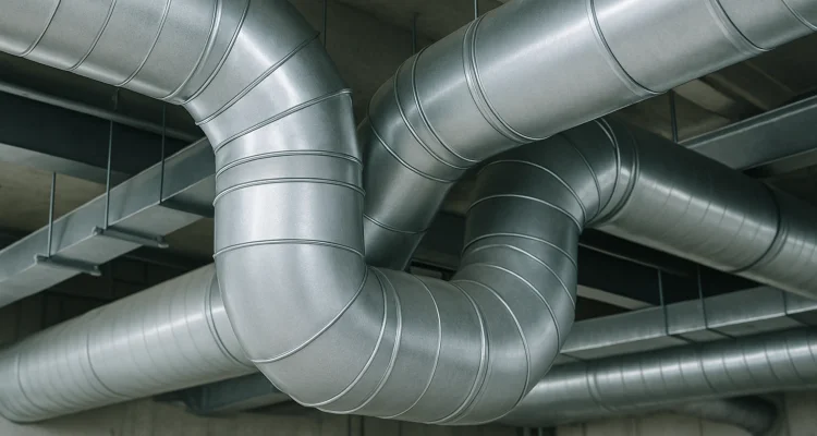Metal air ducts from Cristal Air Conditioning Repair in West Lake Hills, TX - HVAC Duct Cleaning